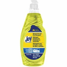 JoySuds Professional Dishwashing Detergent-Concentrate Liquid-38 Fl Oz 1.2 Quart-Lemon Scent-8/Carton-Yellow