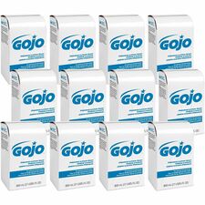 GOJO&reg  Premium Lotion Hand Soap Refills  Waterfall Fragrance  800 ML  Case Of 12 Refills-Waterfall ScentFor-27.1 Fl Oz 800 ML-Kill Germs  Bacteria Remover  Dirt Remover-Hand  Skin-Moisturizing-Bio-based  Dye-free-12/Case