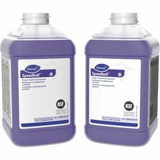 Diversey Speedball Power Cleaner & Degreaser-Concentrate-84.5 Fl Oz 2.6 Quart-Fresh Lemon  Citrus Scent-2/Carton-Purple
