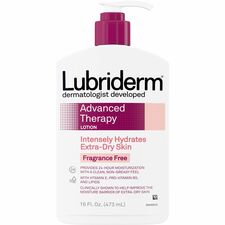 Lubriderm Advanced Therapy Lotion-Lotion-16 Fl Oz-For Dry Skin-Skin-Moisturising  Absorbs Quickly  Fragrance-free  Non-greasy-1 Each