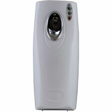 Claire Metered Air Freshener Dispenser-0.13 Hour  0.25 Hour  0.50 Hour-Wall-2 X C Battery-12/Carton-White