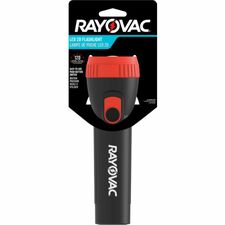 Rayovac General Purpose LED Flashlight-Black  Red