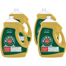 Murphy Oil Soap Cleaner-Concentrate Oil-145 Fl Oz 4.5 Quart-Natural Scent-4/Carton-Brown