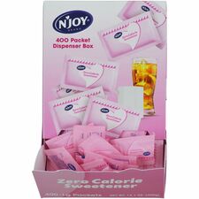 Njoy Pink-Saccharin-Packet-0.040 Oz 1.1 G-Saccharin-400/Box