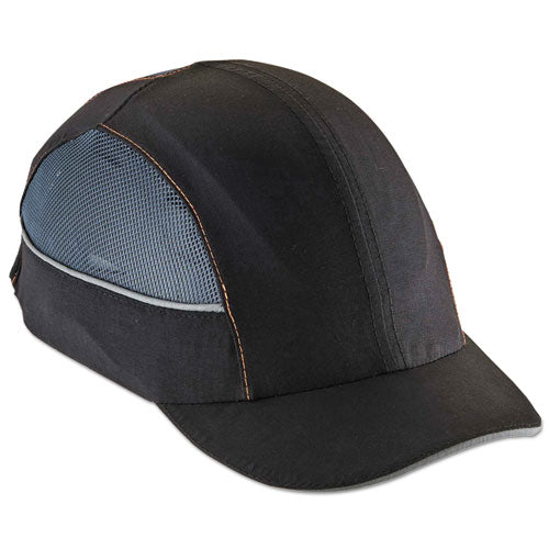 Ergodyne Skullerz 8960 Bump Cap With Led Lighting Short Brim Black