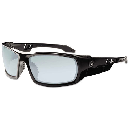 Ergodyne Skullerz Odin Safety Glasses Black Frame/indoor/outdoor Lens Nylon/polycarb