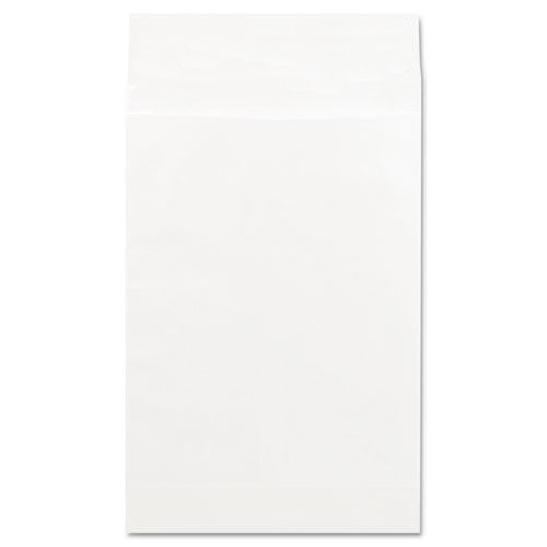 Universal Deluxe Tyvek Expansion Envelopes Open-end 2" Capacity #15 1/2 Square Flap Self-adhesive Closure 12x16 White 100/box