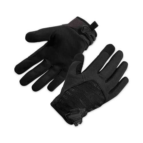 Ergodyne Proflex 812blk High-dexterity Black Tactical Gloves Black Small Pair