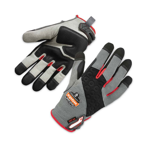 Ergodyne Proflex 710cr Heavy-duty Cr Gloves Gray 2x-large Pair