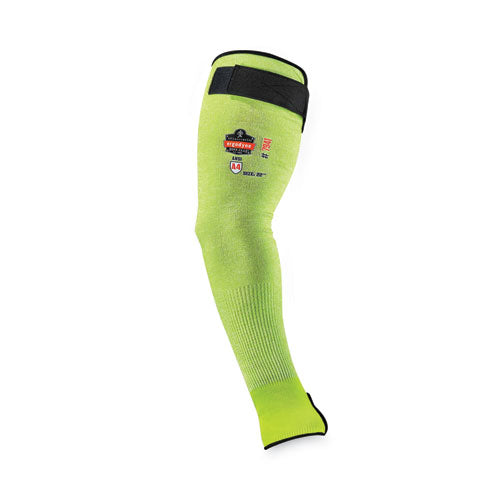 Ergodyne Proflex 7941-pr Cr Protective Arm Sleeve 22" Lime Pair