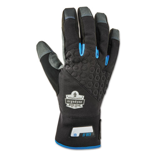 Ergodyne Proflex 817 Reinforced Thermal Utility Gloves Black X-large 1 Pair
