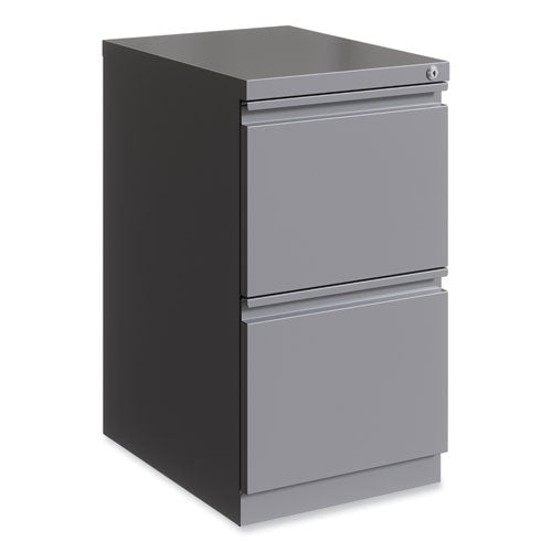 Hirsh Industries Full-width Pull 20 Deep Mobile Pedestal File File/file Letter Arctic Silver15x19.88x27.75ships In 4-6 Business Days