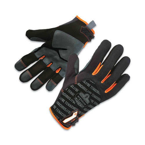 Ergodyne Proflex 810 Reinforced Utility Gloves Black Small Pair
