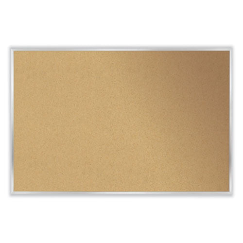 Ghent Natural Cork Bulletin Board With Frame 72.5x48.5 Tan Surface Natural Oak Frame