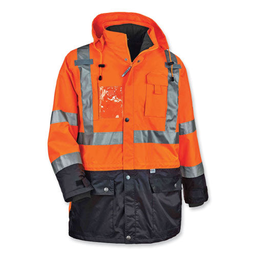 Ergodyne Glowear 8388 Class 3/2 Hi-vis Thermal Jacket Kit 3x-large Orange