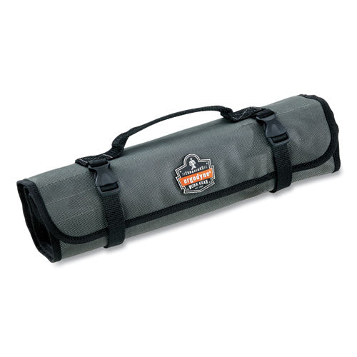 Ergodyne Arsenal 5870 Tool Roll-up 25 Compartments 27x14.5 Polyester Gray