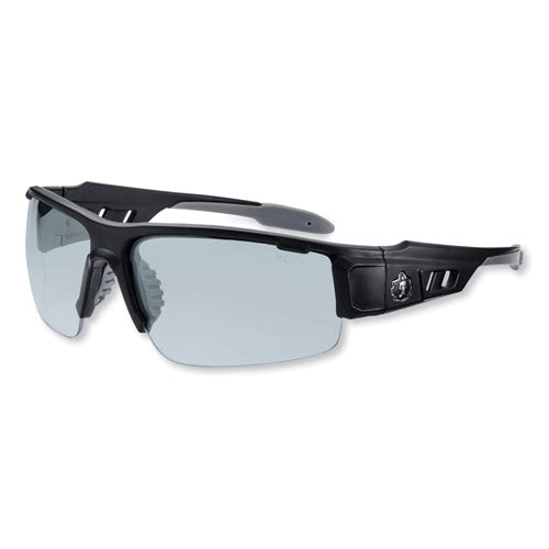 Ergodyne Skullerz Dagr Safety Glasses Matte Black Nylon Impact Frame Indoor/outdoor Polycarbonate Lens