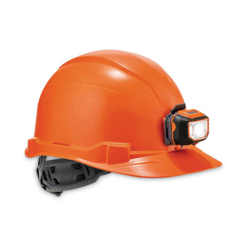 Ergodyne Skullerz 8970led Class E Hard Hat Cap Style With Led Light Orange