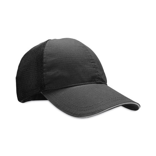 Ergodyne Skullerz 8946 Baseball Cap With Bump Cap Insert Os Black