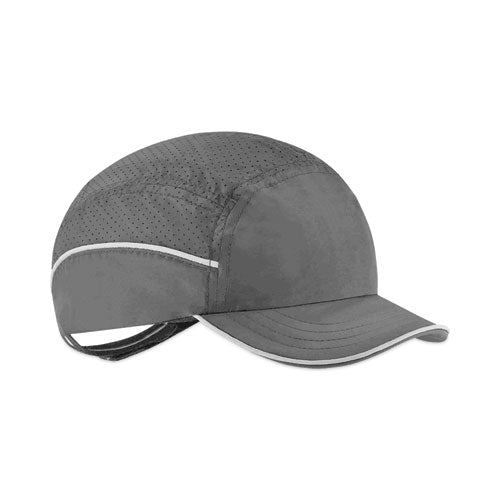 Ergodyne Skullerz 8955 Lightweight Bump Cap Hat Short Brim Black