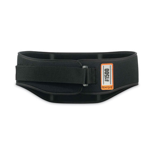 Ergodyne Proflex 1500 Weight Lifters Style Back Support Belt 2x-large 42" To 46" Waist Black