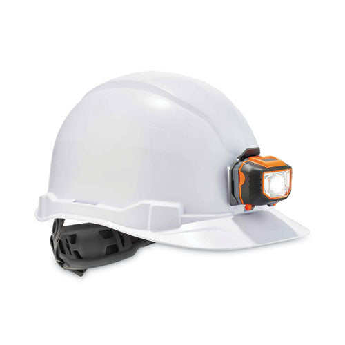 Ergodyne Skullerz 8970led Class E Hard Hat Cap Style With Led Light White