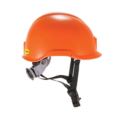 Ergodyne Skullerz 8974-mips Class E Safety Helmet With  Mips Elevate Ratchet Suspension Orange