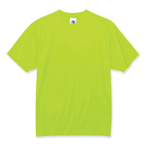 Ergodyne Glowear 8089 Non-certified Hi-vis T-shirt Polyester 4x-large Lime