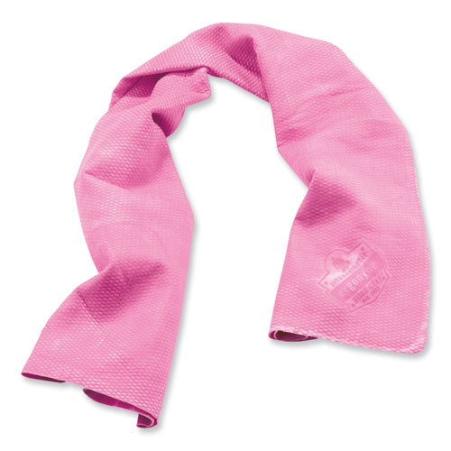 Ergodyne Chill-its 6602 Evaporative Pva Cooling Towel 29.5x13 One Size Fits Most Pva Pink