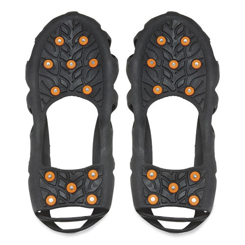 Ergodyne Trex 6304 One-piece Step-in Full Coverage Ice Cleats Medium Black Pair