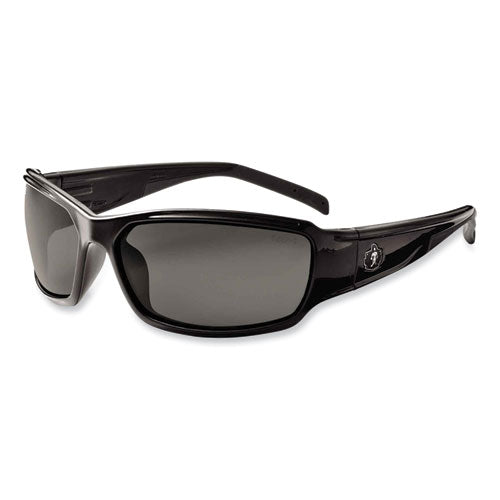 Ergodyne Skullerz Thor Safety Glasses Black Nylon Impact Frame Polarized Smoke Polycarbonate Lens