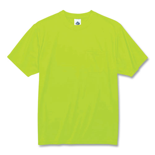 Ergodyne Glowear 8089 Non-certified Hi-vis T-shirt Polyester 5x-large Lime