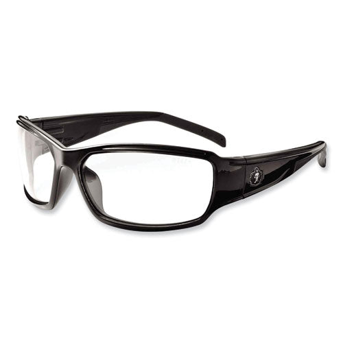 Ergodyne Skullerz Thor Safety Glasses Black Nylon Impact Frame Anti-fog Clear Polycarbonate Lens