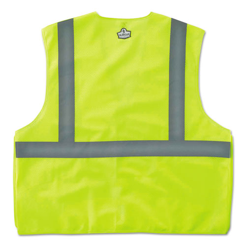 Ergodyne Glowear 8215ba Type R Class 2 Econo Breakaway Mesh Safety Vest 4x-large To 5x-large Lime