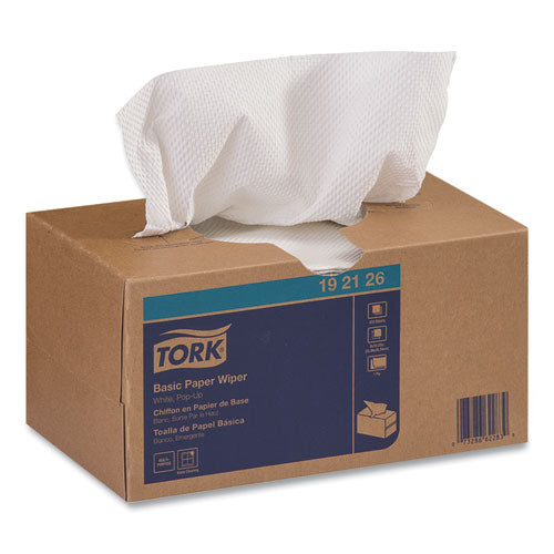Tork Basic Paper Wiper 1-ply 9x10.5 White 250/box 24 Boxes/Case