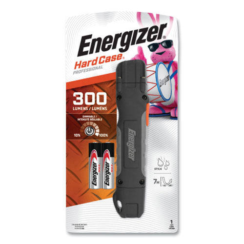 Energizer Hardcase Professional Task Led Flashlight 2 Aa Batteries (included) Black
