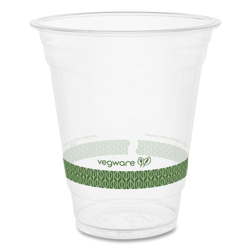 Vegware™ 96-series Cold Cup 12 Oz Clear/green 1000/Case