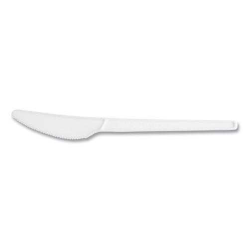Vegware™ White Cpla Cutlery Knife 1000/Case