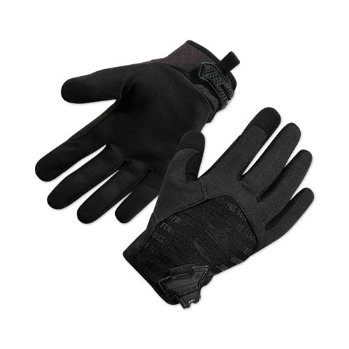 Ergodyne Proflex 812blk High-dexterity Black Tactical Gloves Black 2x-large Pair