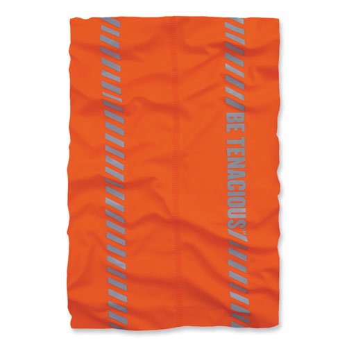 Ergodyne Chill-its 6487r Reflective Cooling Multi-band Polyester/spandex One Size Fit Most Hivis Orange