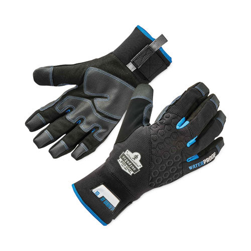 Ergodyne Proflex 818wp Thermal Wp Gloves With Tena-grip Black 2x-large Pair