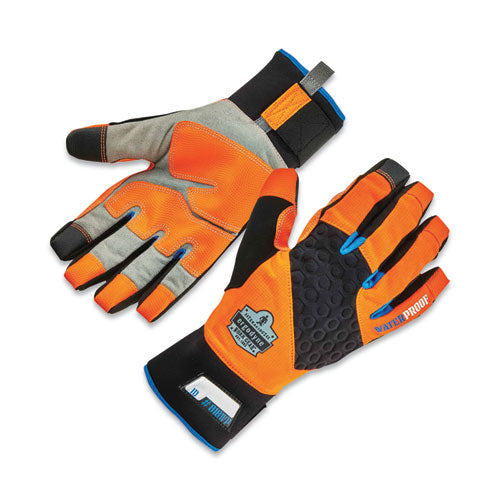 Ergodyne Proflex 818wp Thermal Wp Gloves With Tena-grip Orange 2x-large Pair