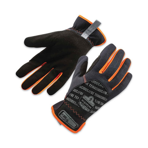 Ergodyne Proflex 815 Quickcuff Mechanics Gloves Black X-large Pair