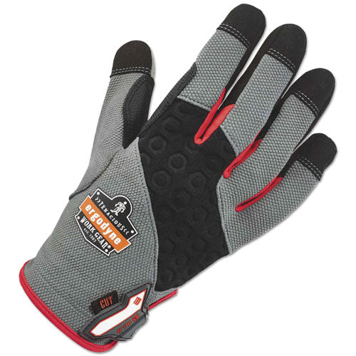 Ergodyne Proflex 710cr Heavy-duty + Cut Resistance Gloves Gray X-large 1 Pair