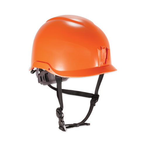 Ergodyne Skullerz 8974 Class E Safety Helmet 6-point Ratchet Suspension Orange