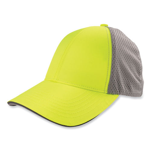 Ergodyne Glowear 8931 Reflective Stretch-fit Hat Cotton/polyester Small/medium Hi-vis Lime