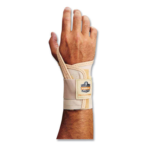 Ergodyne Proflex 4000 Single Strap Wrist Support. Small Fits Right Hand Tan