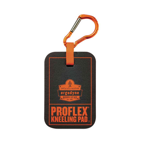 Ergodyne Proflex 365 Mini Foam Kneeling Pad Carabiner 1" Mini Black