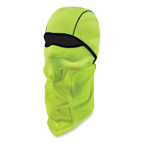 Ergodyne N-ferno 6823 Hinged Balaclava Face Mask Fleece One Size Fits Most Lime