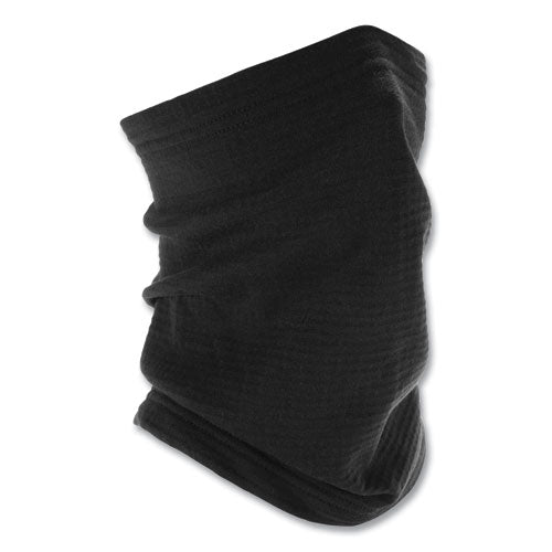 Ergodyne N-ferno 6962 Fr Dual Compliant Neck Gaiter Polartec Fleece One Size Fits Most Black